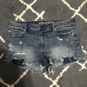 American Eagle Denim Shorts Size 18
